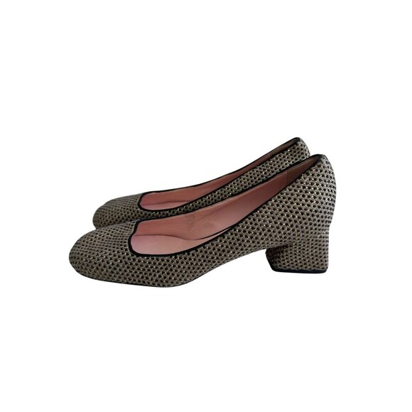 ROGER VIVIER Boucle Block Kitten Heels Size 37 - Picture 3 of 12